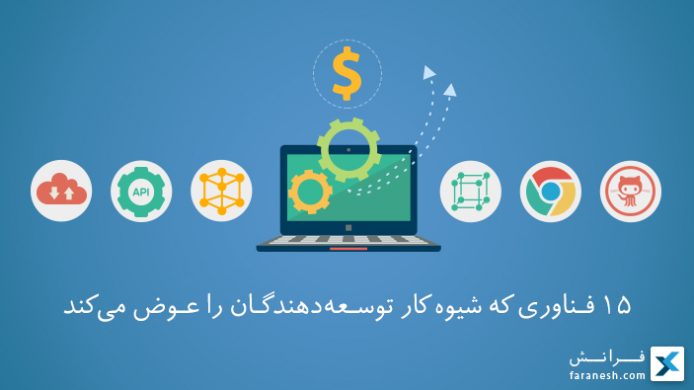 ۱۵ فناوری که شیوهٔ کار برنامهنویسها رو تغییر میده