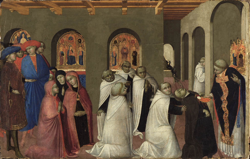 دانلود نقاشی معجزه ای در عشای ربانی اثر استفانو دی جووانی