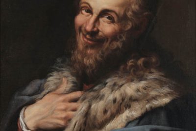 دانلود نقاشی دموکریتوس اثر آگوستینو کاراچی