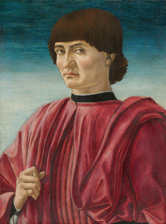 دانلود نقاشی پرتره مرد اثر آندره‌آ دل کاستانیو