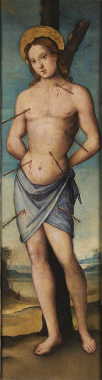 دانلود نقاشی سباستین قدیس اثر ناشناس