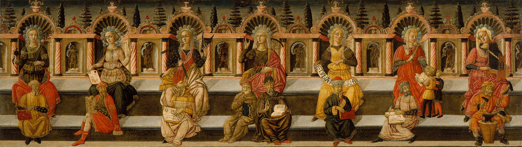 دانلود نقاشی هفت هنر آزاد اثر جووانی دی سر جووانی گیدی