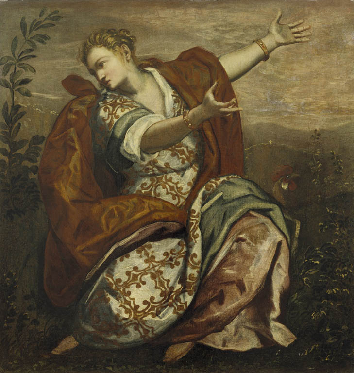 دانلود نقاشی تمثیل هوشیاری اثر دومنیکو تینتورتو